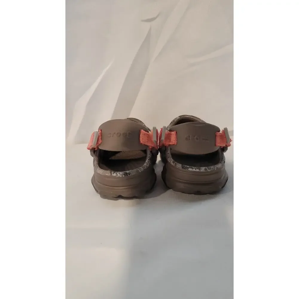 Crocs Kids Realtree Camo Clogs Size C5 Hunting Outdoor Slip On Very Good
